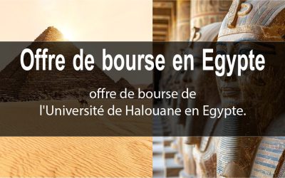 offre de bourse egypte