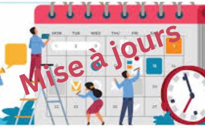 Les emplois du temps Semestre 1-3-5 ISTA — Mise a jour